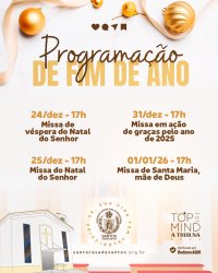 Programação especial de fim de ano na Capela Santa Isabel